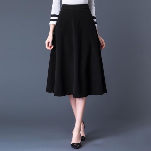plus size 2020 high waist thicken mid skirts womens autumn winter a-line pockets office lady elegant retro wool skirt black
plus size 2020 high waist thicken mid skirts womens autumn winter a-line pockets office lady elegant retro wool skirt black
