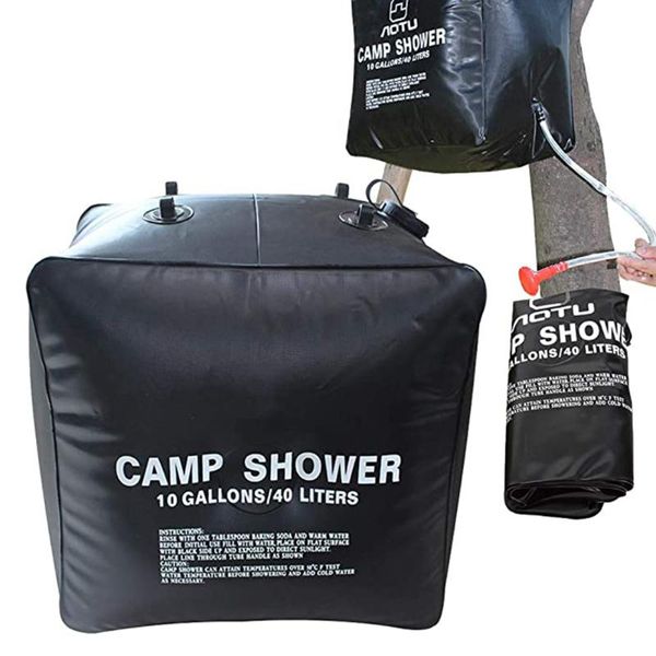 20/40l foldable shower bag outdoor camping hiking solar energy heated water bags portable bathing bag with hose shower head
20/40l foldable shower bag outdoor camping hiking solar energy heated water bags portable bathing bag with hose shower head