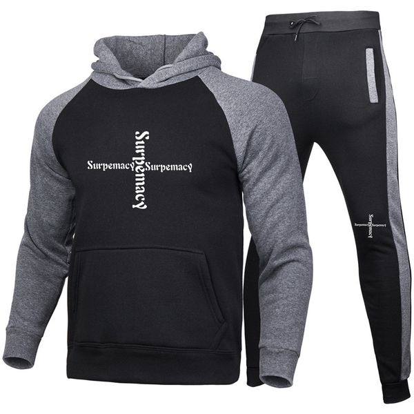 designer men trousers + hoodie two-piece women long-sleeved fashion stitching style sports suit 2021 new men's tracksuits brand, Gray
designer men trousers + hoodie two-piece women long-sleeved fashion stitching style sports suit 2021 new men's tracksuits brand, Gray