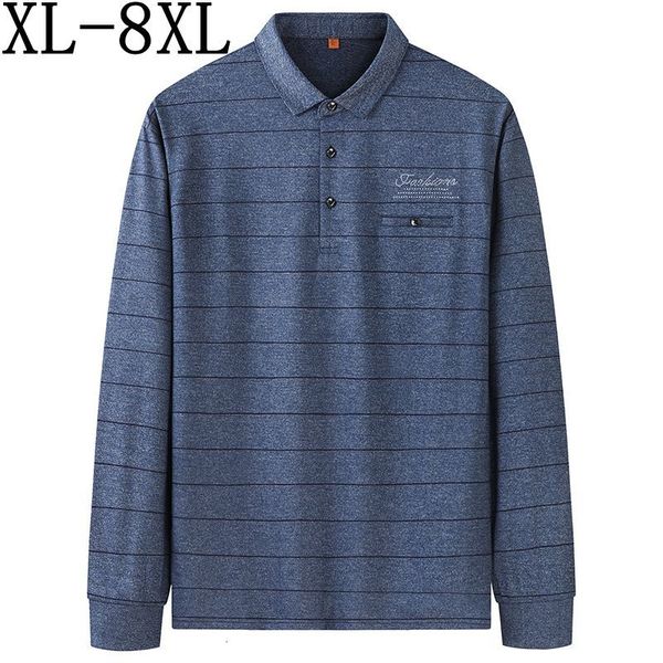 2021 new 8xl 7xl 6xl autumn business brand men's polo long sleeve male shirt with pocket striped polos homme elc9, White;black
2021 new 8xl 7xl 6xl autumn business brand men's polo long sleeve male shirt with pocket striped polos homme elc9, White;black