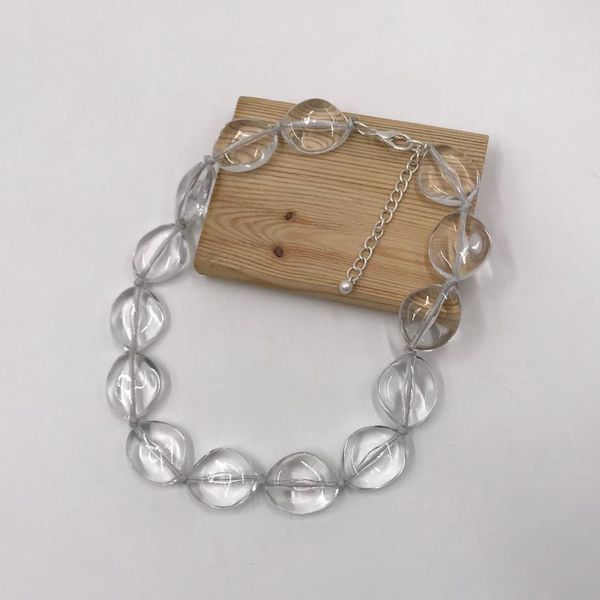 kara&kale boho fashion jewelry gothic necklace transparent resin beads wax cord warm vintage collares necklace women accessories, Golden;silver
kara&kale boho fashion jewelry gothic necklace transparent resin beads wax cord warm vintage collares necklace women accessories, Golden;silver