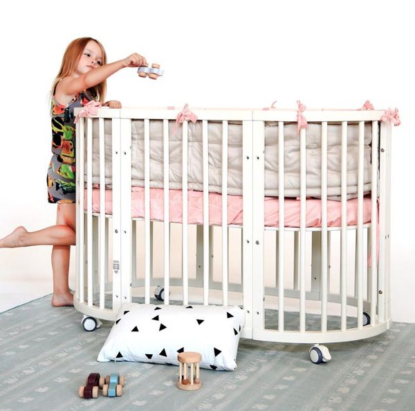 baby cribs multifunction born solid wood children's bed 
baby cribs multifunction born solid wood children's bed