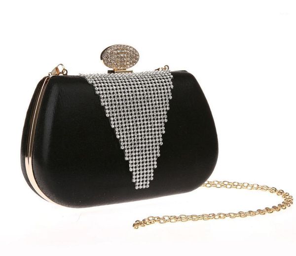 evening bags fashion black women's satin bag clutch handbag shoulder bridal wedding party purse makeup 0997-a1
evening bags fashion black women's satin bag clutch handbag shoulder bridal wedding party purse makeup 0997-a1