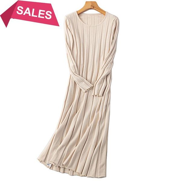2021 new autumn winter elegant knitted pleated women long sleeve office one-piece sweater dress maxi holiday party dresses swjj, Black;gray
2021 new autumn winter elegant knitted pleated women long sleeve office one-piece sweater dress maxi holiday party dresses swjj, Black;gray