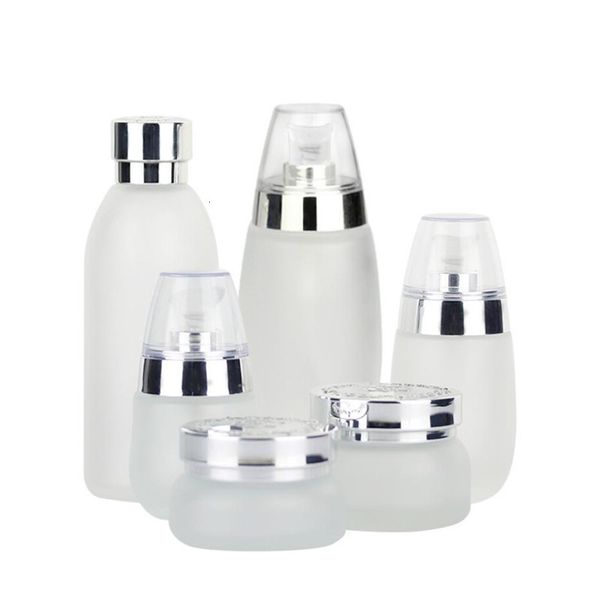 30ml 50ml 100ml frosted bottle empty refillable glass container makeup cosmetic face cream lotion pump bottles jars pots
30ml 50ml 100ml frosted bottle empty refillable glass container makeup cosmetic face cream lotion pump bottles jars pots