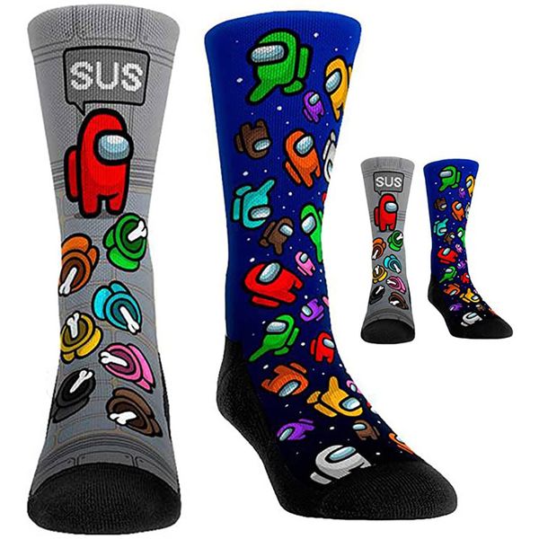 among us socks men's novelty socks sus funny crew socks for women crewmates boys girls medium stockings 2 pairs, Black
among us socks men's novelty socks sus funny crew socks for women crewmates boys girls medium stockings 2 pairs, Black