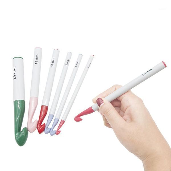 7 pcs/set crochet hooks knitting needles ergonomic crochet hook sets weave yarn diy handmade tools kit1, Black
7 pcs/set crochet hooks knitting needles ergonomic crochet hook sets weave yarn diy handmade tools kit1, Black