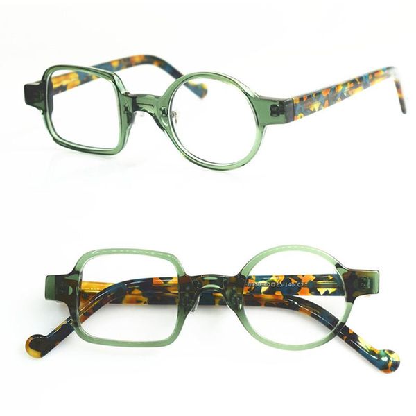 handmade acetate glasses frame men vintage square round clear eye glasses optical prescription eyeglasses frames eyewear oculos, Black
handmade acetate glasses frame men vintage square round clear eye glasses optical prescription eyeglasses frames eyewear oculos, Black