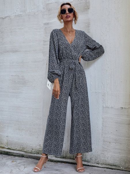 ditsy floral lantern sleeve belted wide leg jumpsuit d2gs#, White
ditsy floral lantern sleeve belted wide leg jumpsuit d2gs#, White