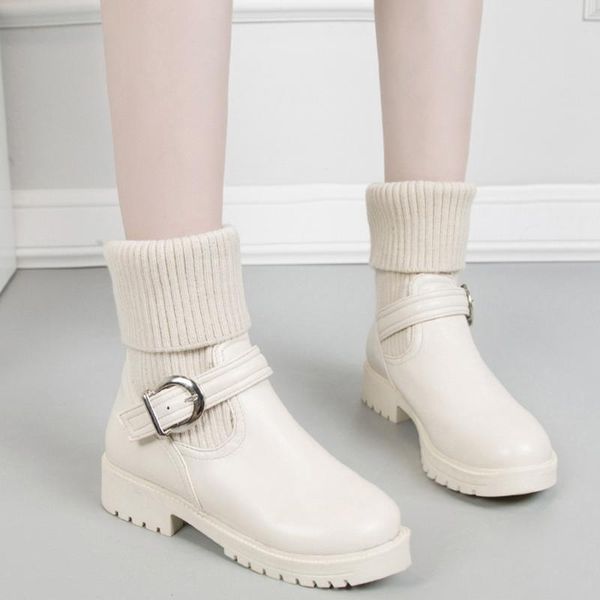 boots sock stretch fabric shoes women zipper solid buckle decoraction square heel party botas feminina#g3, Black
boots sock stretch fabric shoes women zipper solid buckle decoraction square heel party botas feminina#g3, Black