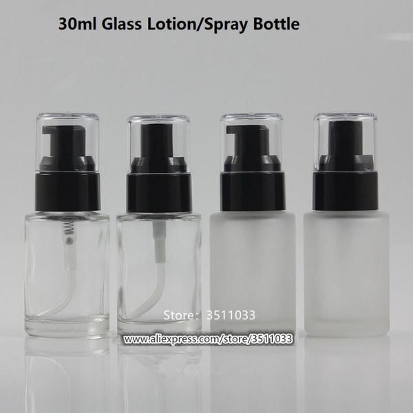 storage bottles & jars 30ml emulsion bottle clear frosted glass lotion pump transparent spray matte liquid black
storage bottles & jars 30ml emulsion bottle clear frosted glass lotion pump transparent spray matte liquid black