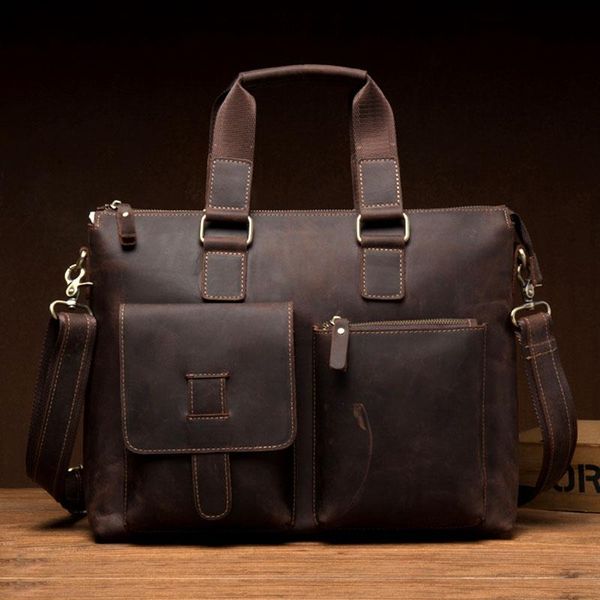 boleke mens leather briefcase bag handbag lapcrazy horse leather men's briefcase messenger bag vintage shoulder
boleke mens leather briefcase bag handbag lapcrazy horse leather men's briefcase messenger bag vintage shoulder