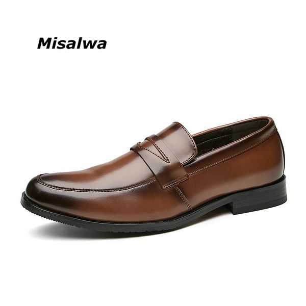 misalwa mens marines basic dress shoe british man suit formal cow split leather shoe slip on casual flats solemn events loafers, Black
misalwa mens marines basic dress shoe british man suit formal cow split leather shoe slip on casual flats solemn events loafers, Black