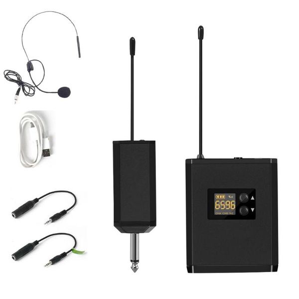 uhf wireless lavalier microphone with headset mic with 48 selectable channels 50 m range portable receiver for dslr interview
uhf wireless lavalier microphone with headset mic with 48 selectable channels 50 m range portable receiver for dslr interview