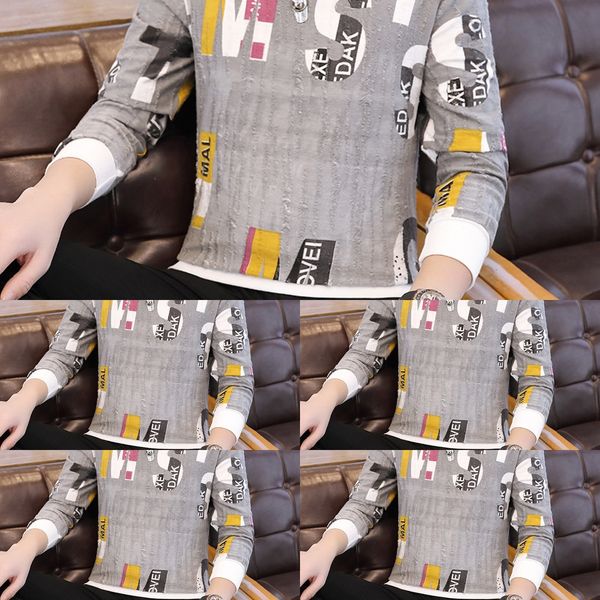 long sleeve t- t-shirt sweater men's new trend of spring 2020 ins sweater bottoming shirt korean upper garment slim men's spring c, Black
long sleeve t- t-shirt sweater men's new trend of spring 2020 ins sweater bottoming shirt korean upper garment slim men's spring c, Black