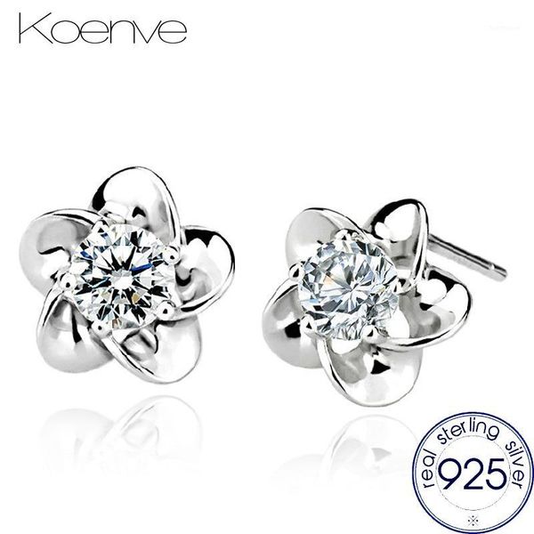7 styles koenve genuine 925 sterling silver stud earrings for women girls zircon ear stud female elegant earring jewelry1, Golden;silver
7 styles koenve genuine 925 sterling silver stud earrings for women girls zircon ear stud female elegant earring jewelry1, Golden;silver