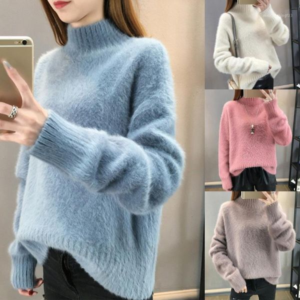 women's sweaters fashion women's sweater velvet casual solid color long-sleeved high-neck imitation pullover 10.71, White;black
women's sweaters fashion women's sweater velvet casual solid color long-sleeved high-neck imitation pullover 10.71, White;black