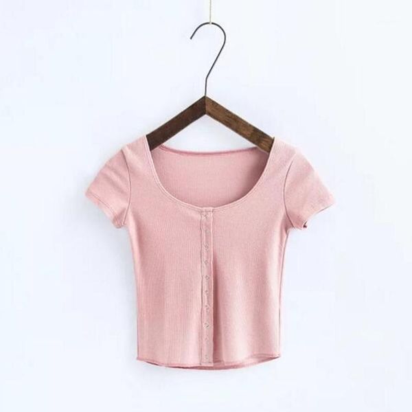 vintage metal buttons o neck short sleeve t-shirt 2020 new woman slim fit t shirt tight tee summer retro 6 colors1, White
vintage metal buttons o neck short sleeve t-shirt 2020 new woman slim fit t shirt tight tee summer retro 6 colors1, White
