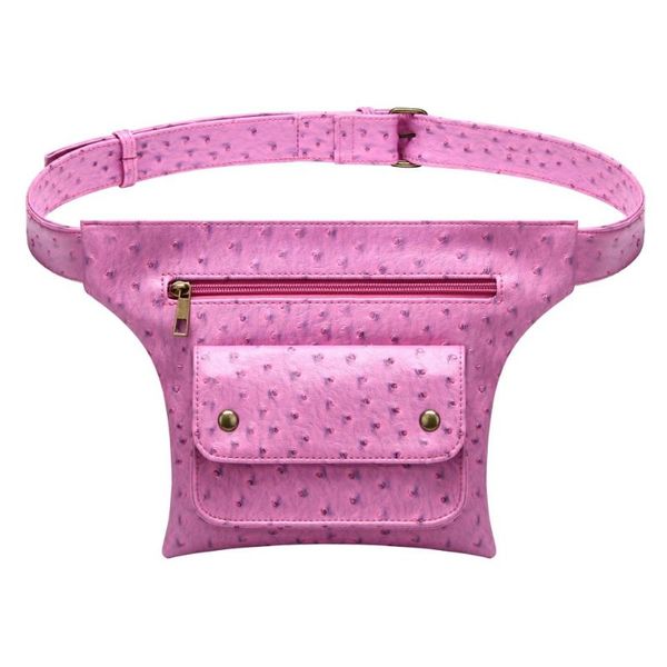 fashion belt bag for women adjustable pu leather waist bags lady solid ostrich pattern fanny packs female street bum bag red
fashion belt bag for women adjustable pu leather waist bags lady solid ostrich pattern fanny packs female street bum bag red