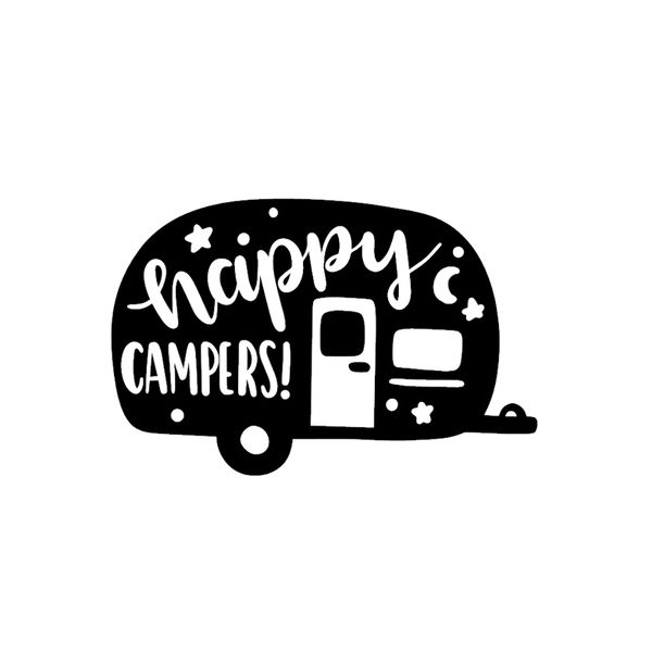 15.8cm*10.2cm cartoon art happy campers vinyl decal car sticker black/silver car-styling c11-1330
15.8cm*10.2cm cartoon art happy campers vinyl decal car sticker black/silver car-styling c11-1330
