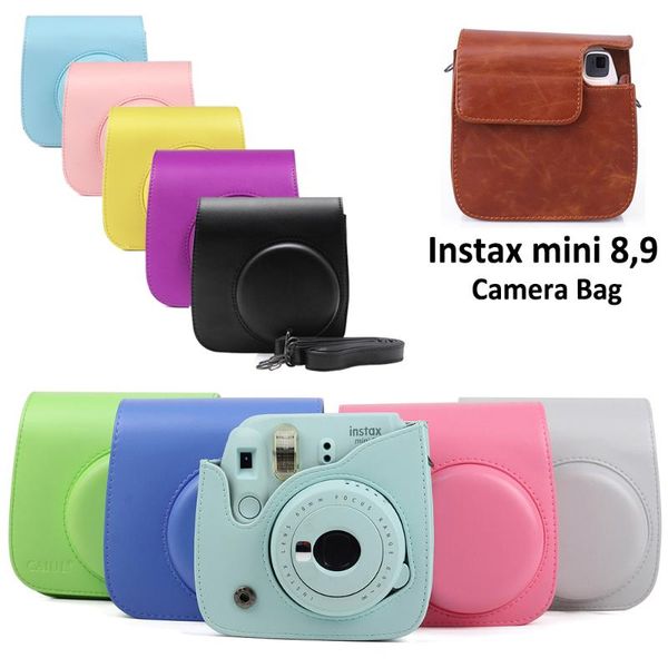 instax mini case with shoulder strap transparent crystal cover for fujifilm instax mini 8 9 camera pu leather color bag
instax mini case with shoulder strap transparent crystal cover for fujifilm instax mini 8 9 camera pu leather color bag
