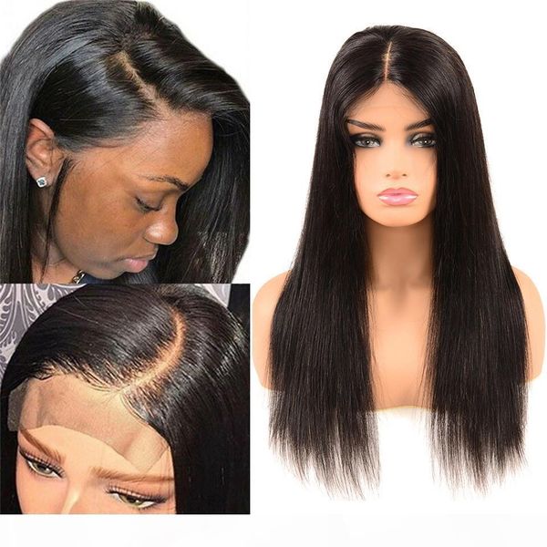 4x4 lace closure wig brazilian human hair wigs straight density 150% natural hairline human hair wig for black women, Black;brown
4x4 lace closure wig brazilian human hair wigs straight density 150% natural hairline human hair wig for black women, Black;brown