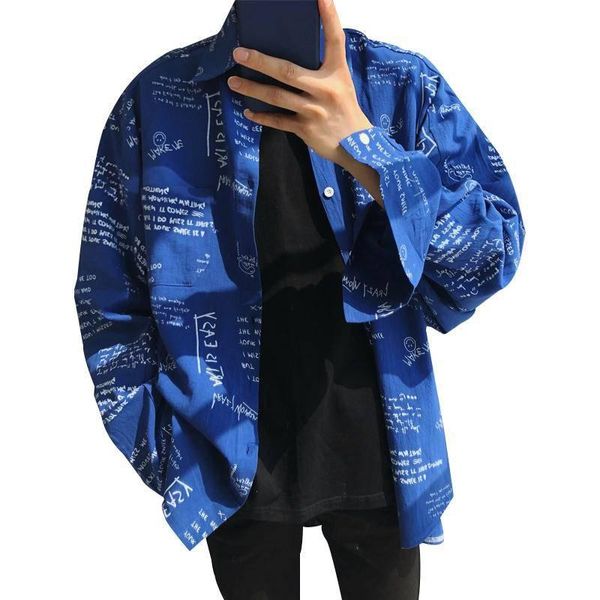 men's casual shirts 2021 spring autumn japanese streetwear fashion harajuku long sleeve shirt men women hip hop clothes letter print, White;black
men's casual shirts 2021 spring autumn japanese streetwear fashion harajuku long sleeve shirt men women hip hop clothes letter print, White;black