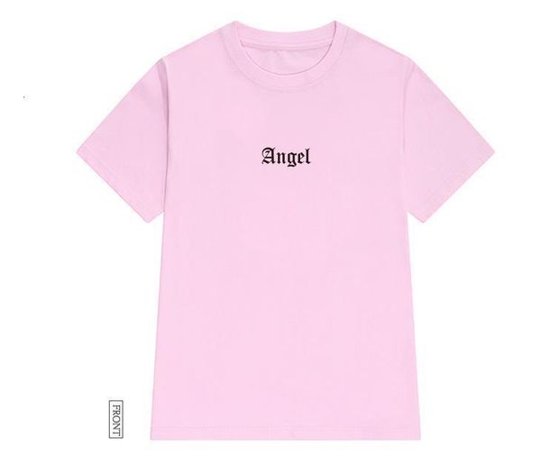 summer new fashion angel letters print pink t-shirt harajuku style short sleeve tshirts girls friends casual tee, White
summer new fashion angel letters print pink t-shirt harajuku style short sleeve tshirts girls friends casual tee, White