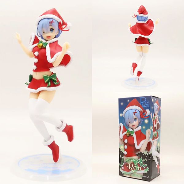 23cm rem anime in a different world from re:life zero exq rem christmas costume ver pvc action figure figurine model toys gift
23cm rem anime in a different world from re:life zero exq rem christmas costume ver pvc action figure figurine model toys gift