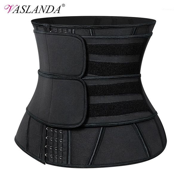 vaslanda 13 steel boned waist trainer corset sauna sweat faja sport girdles slimming shaper lumbar trimmer belt straps modeling1, Black;white
vaslanda 13 steel boned waist trainer corset sauna sweat faja sport girdles slimming shaper lumbar trimmer belt straps modeling1, Black;white