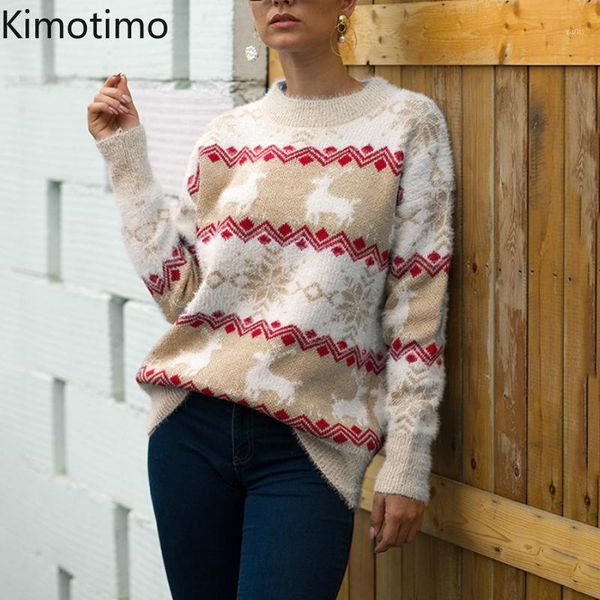 kimotimo christmas vintage sweater knitted jumper long sleeve kawaii autumn winter chic korean casual women sweater 1, White;black
kimotimo christmas vintage sweater knitted jumper long sleeve kawaii autumn winter chic korean casual women sweater 1, White;black