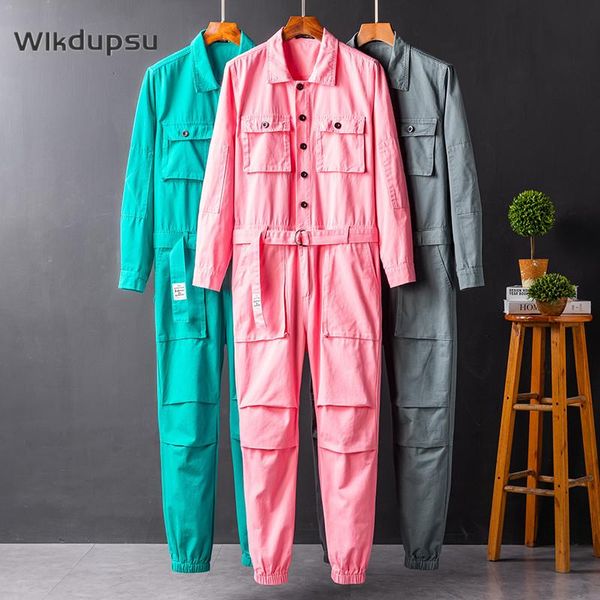 men's pants fashion casual overalls jumpsuits men women long sleeve workwear work clothing streetwear cargo onesie rompers plus size, Black
men's pants fashion casual overalls jumpsuits men women long sleeve workwear work clothing streetwear cargo onesie rompers plus size, Black