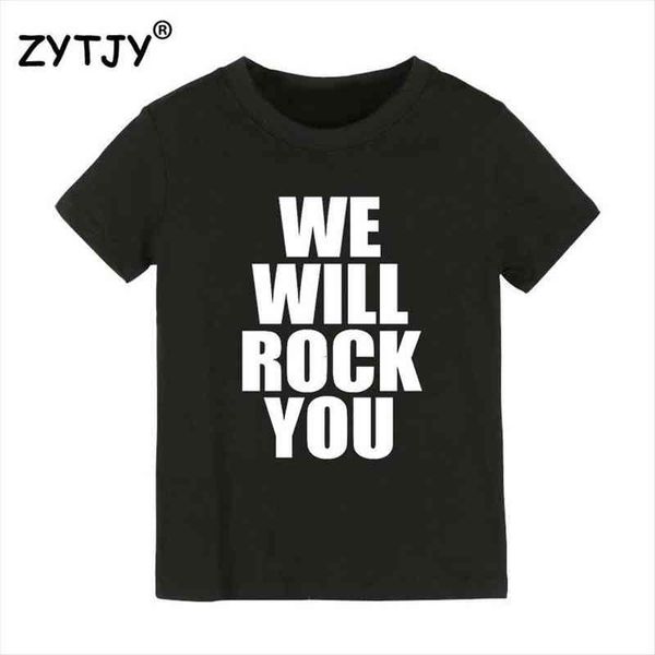 we will rock you print kids boy girl shirt for children toddler clothes funny tumblr tees drop ship cz-2, Blue
we will rock you print kids boy girl shirt for children toddler clothes funny tumblr tees drop ship cz-2, Blue