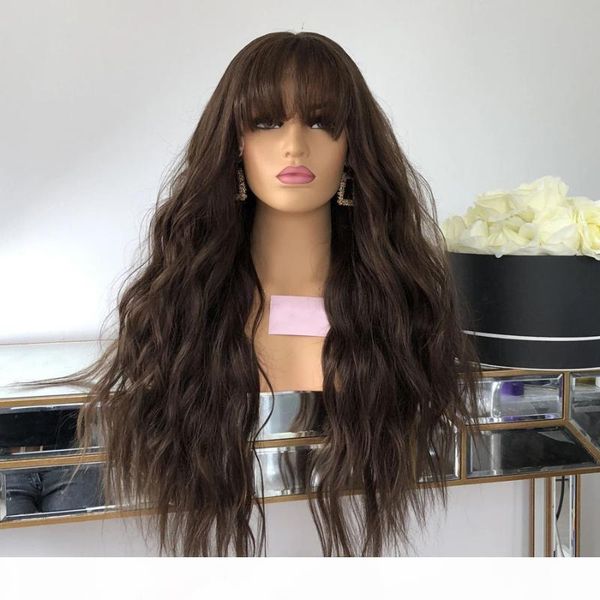 malaysia #4 body wave glueless full lace human hair wigs with bangs transparent 13x6 lace front fringe wigs pre plucked hairline, Black;brown
malaysia #4 body wave glueless full lace human hair wigs with bangs transparent 13x6 lace front fringe wigs pre plucked hairline, Black;brown