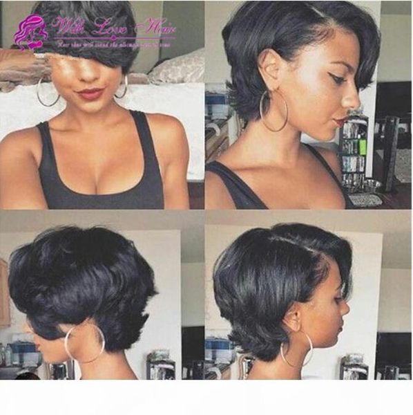short wigs silky straight malaysian lace front human hair bob wigs glueless full lace wigs for black women, Black;brown
short wigs silky straight malaysian lace front human hair bob wigs glueless full lace wigs for black women, Black;brown