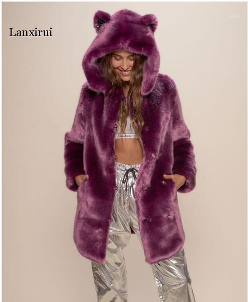 trendy new fur cat winter clothes women ladies warm faux fur coat jacket solid hooded outerwear abrigo peluche mujer1, Black
trendy new fur cat winter clothes women ladies warm faux fur coat jacket solid hooded outerwear abrigo peluche mujer1, Black