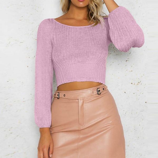 2019 women winter fashion long sleeve o-neck solid short sweater pullover blouse shirt blusas de inverno feminina 501, Black
2019 women winter fashion long sleeve o-neck solid short sweater pullover blouse shirt blusas de inverno feminina 501, Black