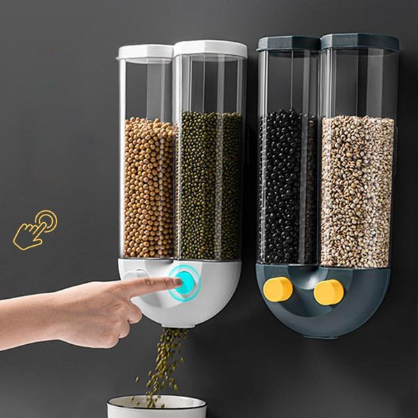 wall mounted separate rice bucket cereal dispenser kitchen storage container cereal dispenser
wall mounted separate rice bucket cereal dispenser kitchen storage container cereal dispenser