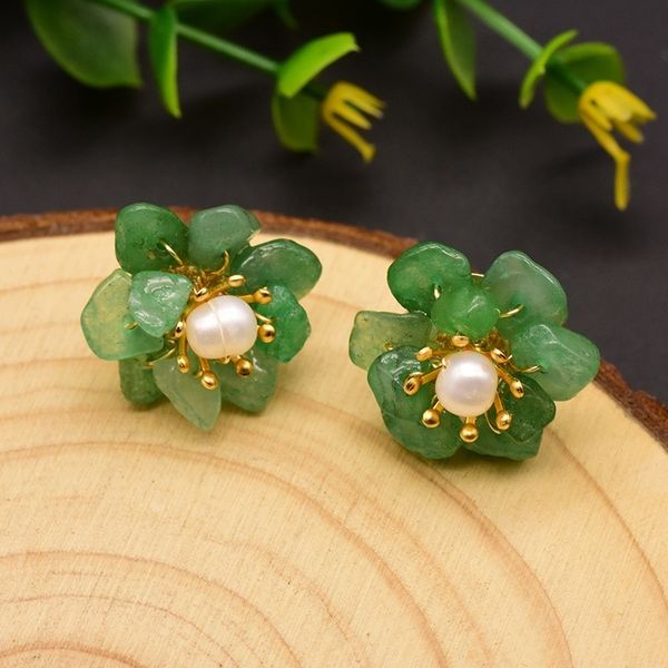 glseevo natural jade pearl stud earrings for women mom birthday day gift 925 sterling silver flower earring fine jewelry ge0780 200923, Golden;silver
glseevo natural jade pearl stud earrings for women mom birthday day gift 925 sterling silver flower earring fine jewelry ge0780 200923, Golden;silver