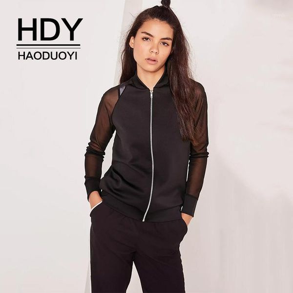 hdy haoduoyi new fashion autumn ladies casual simple womens female elegant patchwork streetwear bodycon long sleeve jacket1, Black;brown
hdy haoduoyi new fashion autumn ladies casual simple womens female elegant patchwork streetwear bodycon long sleeve jacket1, Black;brown