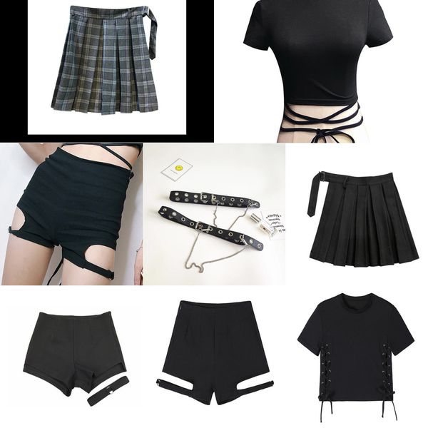 2020 gothic style plaid irregular skirts women asymmetrical high waist pleated mini skirts female punk skirt q1219, Black
2020 gothic style plaid irregular skirts women asymmetrical high waist pleated mini skirts female punk skirt q1219, Black