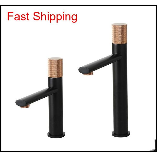 gold rose & matt black faucet 100% brass bathroom basin faucet knurling design deck mounted water mix qyladh sports2010
gold rose & matt black faucet 100% brass bathroom basin faucet knurling design deck mounted water mix qyladh sports2010