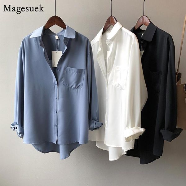 loose white shirts for women turn-down collar solid female plus size office ladies 2021 spring summer blouses 11354
loose white shirts for women turn-down collar solid female plus size office ladies 2021 spring summer blouses 11354