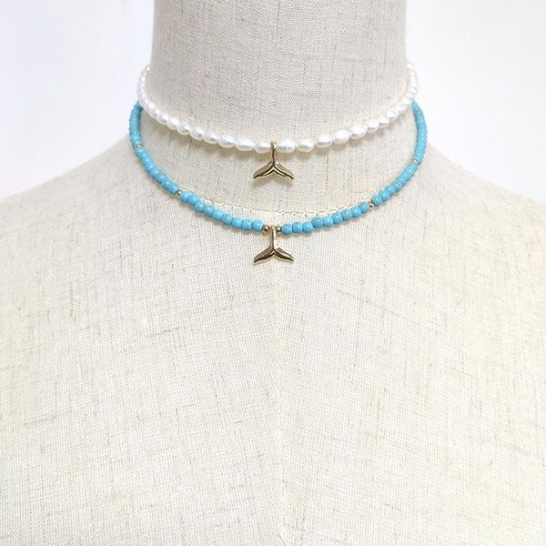 chokers fashion freshwater pearl mermaid tail choker necklace women statement baroque beaded bridal wedding jewelry gifts, Golden;silver
chokers fashion freshwater pearl mermaid tail choker necklace women statement baroque beaded bridal wedding jewelry gifts, Golden;silver