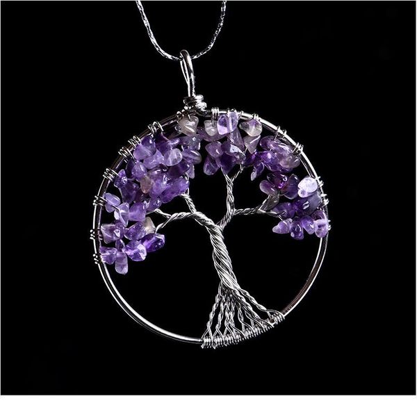 1pc natural crystal tree of life pendant friendship guardian mineral ornaments fashion couple pendant necklace pendant qylenl, Black
1pc natural crystal tree of life pendant friendship guardian mineral ornaments fashion couple pendant necklace pendant qylenl, Black