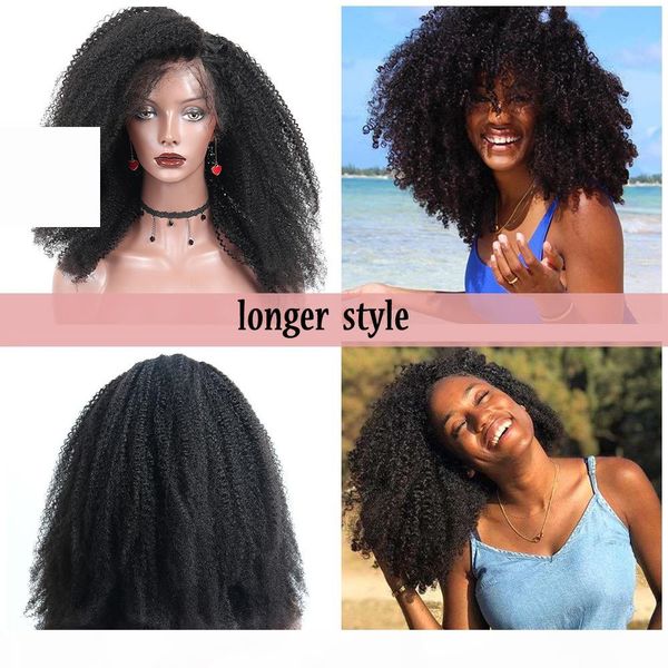 afro kinky curly wig 250% density full lace human hair wigs for women glueless brazilian bob wig natural black remy hair, Black;brown
afro kinky curly wig 250% density full lace human hair wigs for women glueless brazilian bob wig natural black remy hair, Black;brown