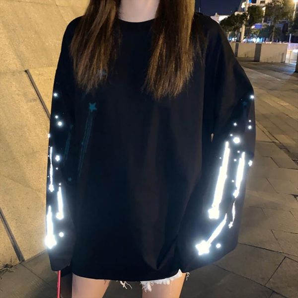 fashion t shirt women round collar autumn print loose long sleeve casual female streetwear oversized tee shirt, White
fashion t shirt women round collar autumn print loose long sleeve casual female streetwear oversized tee shirt, White