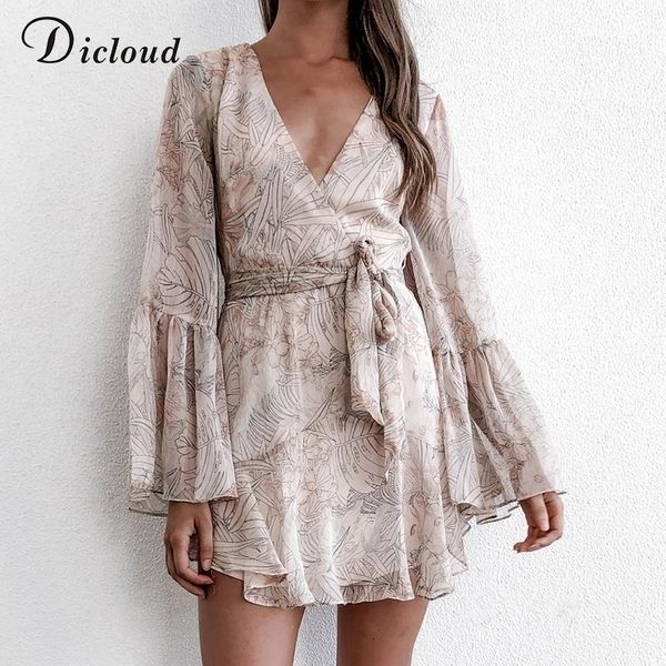 dicloud women sheer long sleeve printed dress autumn ladies plunge v neck wrap party holiday dresses female clothes y200805, Black;pink
dicloud women sheer long sleeve printed dress autumn ladies plunge v neck wrap party holiday dresses female clothes y200805, Black;pink