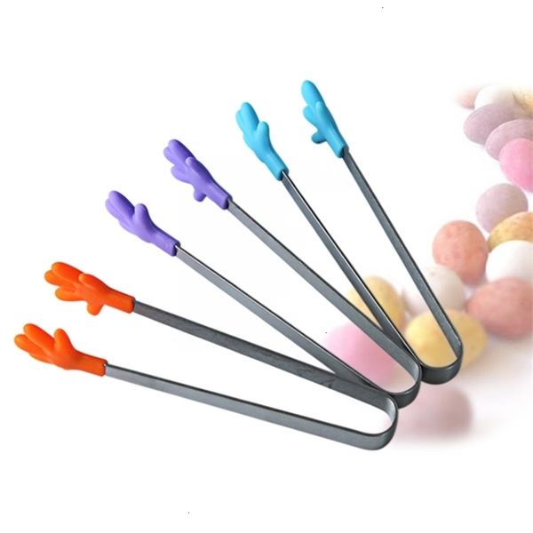 small palm stainless steel tongs creative ice non-slip mini food clip silicone square cake barbecue tool
small palm stainless steel tongs creative ice non-slip mini food clip silicone square cake barbecue tool