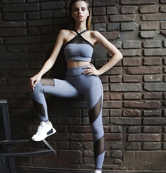 womans tracksuits fitness vest pants sportwear gym wear casual clothes yoga set bra flame leggings outdoor leggings fashion hollow out, Gray
womans tracksuits fitness vest pants sportwear gym wear casual clothes yoga set bra flame leggings outdoor leggings fashion hollow out, Gray